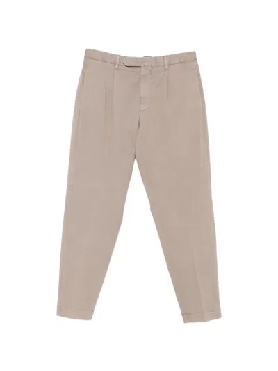 Dell'oglio Belt-loops Trousers In Neutral