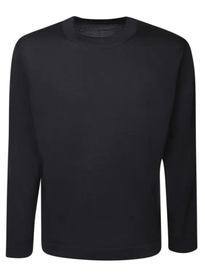 Dell'oglio Black Wool T-shirt