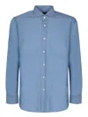 Dell'oglio Lightweight Denim Shirt In Blue