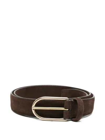 Dell'oglio Buckle Belt In Brown