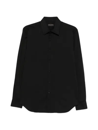 Dell'oglio Button Shirt In Black