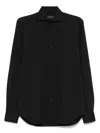 Dell'oglio Button-up Shirt In Black