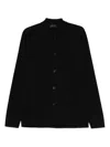 Dell'oglio Buttoned Pocket Shirt In Black