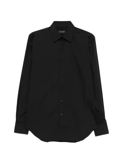 Dell'oglio Buttoned Shirt In Black