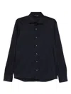 Dell'oglio Buttoned Shirt In Blue