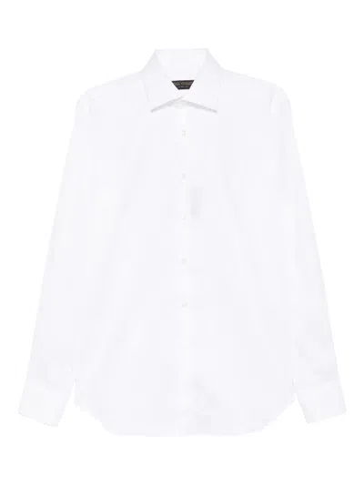 Dell'oglio Buttoned Shirt In White