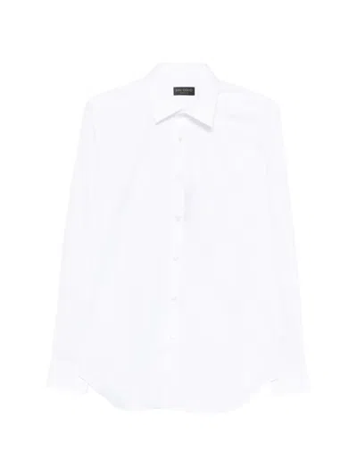 Dell'oglio Buttoned Shirt In White