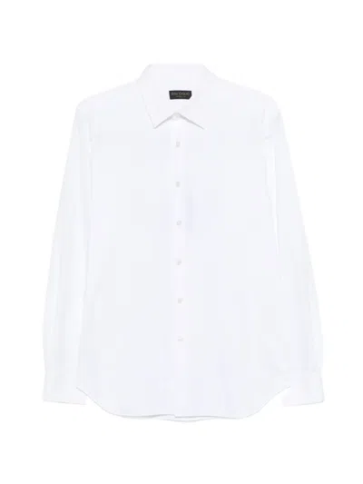 Dell'oglio Buttoned Shirt In White