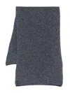Dell'oglio Cashmere Scarf In Blue
