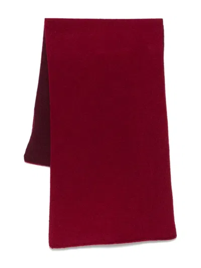 Dell'oglio Cashmere Scarf In Red