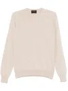 Dell'oglio Cashmere Sweater In Neutrals