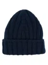 Dell'oglio Chunky-knit Cashmere Beanie In Blue
