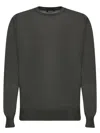 Dell'oglio Classic Crew Neck Knitwear In Black
