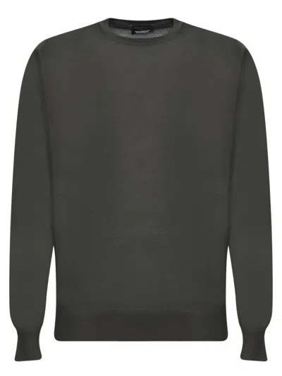 Dell'oglio Classic Crew Neck Knitwear In Black
