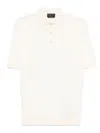 Dell'oglio Cotton Polo Shirt In 白色