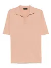 Dell'oglio Klassisches Poloshirt In Nude