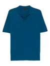 Dell'oglio Cotton T-shirt In 蓝色
