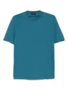 Dell'oglio Cotton T-shirt In Blue