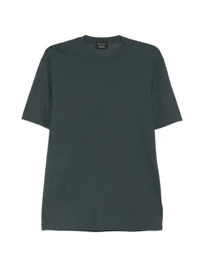 Dell'oglio Crêpe T-shirt In Gray
