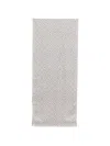 Dell'oglio Creta Patterned Scarf In Gray