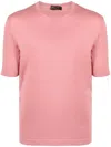 Dell'oglio T-shirt Mit Rundhalsausschnitt In Pink