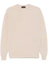 Dell'oglio Crew Neck Sweatshirt In Neutrals