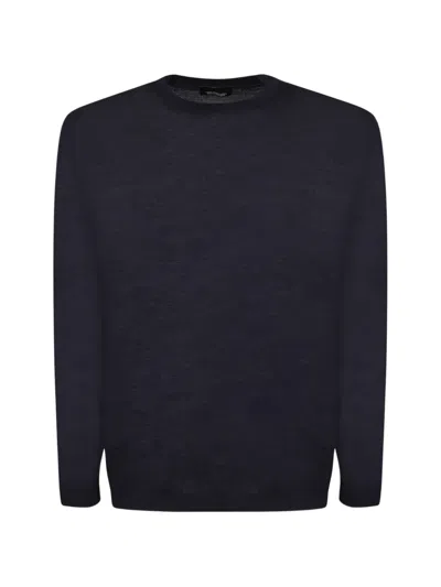 Dell'oglio Crew-neck Sweater In Blue