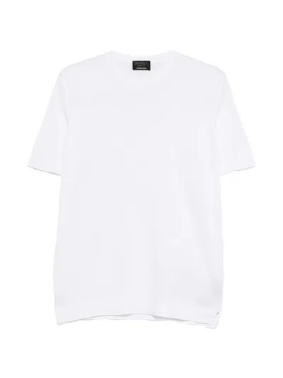 Dell'oglio T-shirt Mit Rundem Ausschnitt In White
