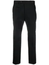 Dell'oglio Cropped Leg Trousers In Black