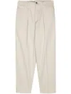 Dell'oglio Dominique Twill Trousers In Neutrals