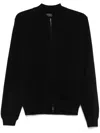 Dell'oglio Fine-knit Cardigan In Black