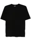 Dell'oglio Fine-knit T-shirt In Black