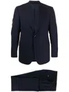Dell'oglio Fitted Two Piece Suit In Blue