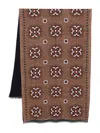 Dell'oglio Floral-print Scarf In Brown