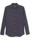 Dell'oglio Geometric-print Shirt In Blue