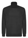 Dell'oglio High Neck Black Cashmere Knitwear