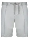 Dell'oglio Knee-length Shorts With Elasticated Drawstring And Side Pockets