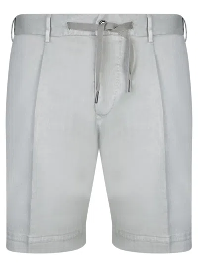 Dell'oglio Knee-length Shorts With Elasticated Drawstring And Side Pockets
