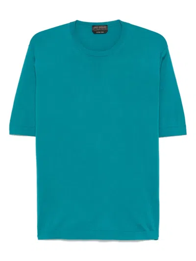 Dell'oglio Knitted T-shirt In 蓝色