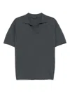 Dell'oglio Knitted Top In Grey