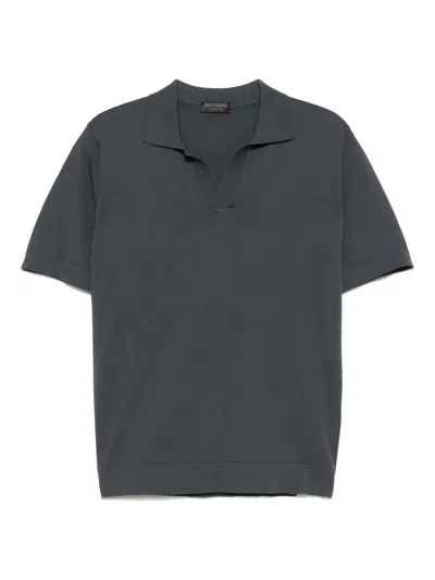 Dell'oglio Knitted Top In Grey