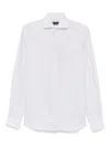 Dell'oglio Striped Shirt In Grey