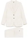 Dell'oglio Linen Suit In Neutrals