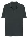 Dell'oglio Linen T-shirt In 灰色