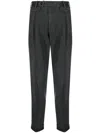Dell'oglio Mario Mid-rise Trousers In Grey