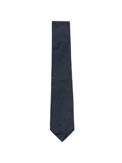 Dell'oglio Martin Patterned Tie In Neutral