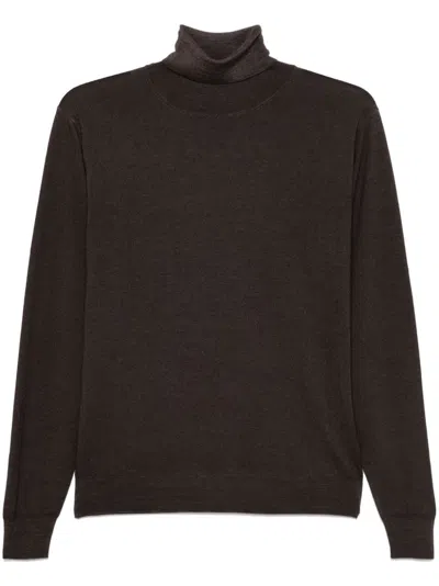 DELL'OGLIO MERINO-WOOL TURTLENECK SWEATER