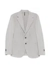 Dell'oglio Patch-pockets Blazer In Gray