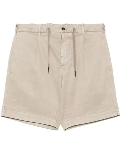 Dell'oglio Pleat-detail Shorts In 中性色