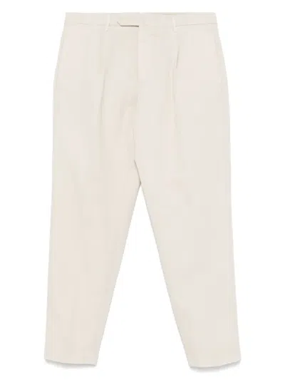 Dell'oglio Pleat-detail Trousers In Neutrals
